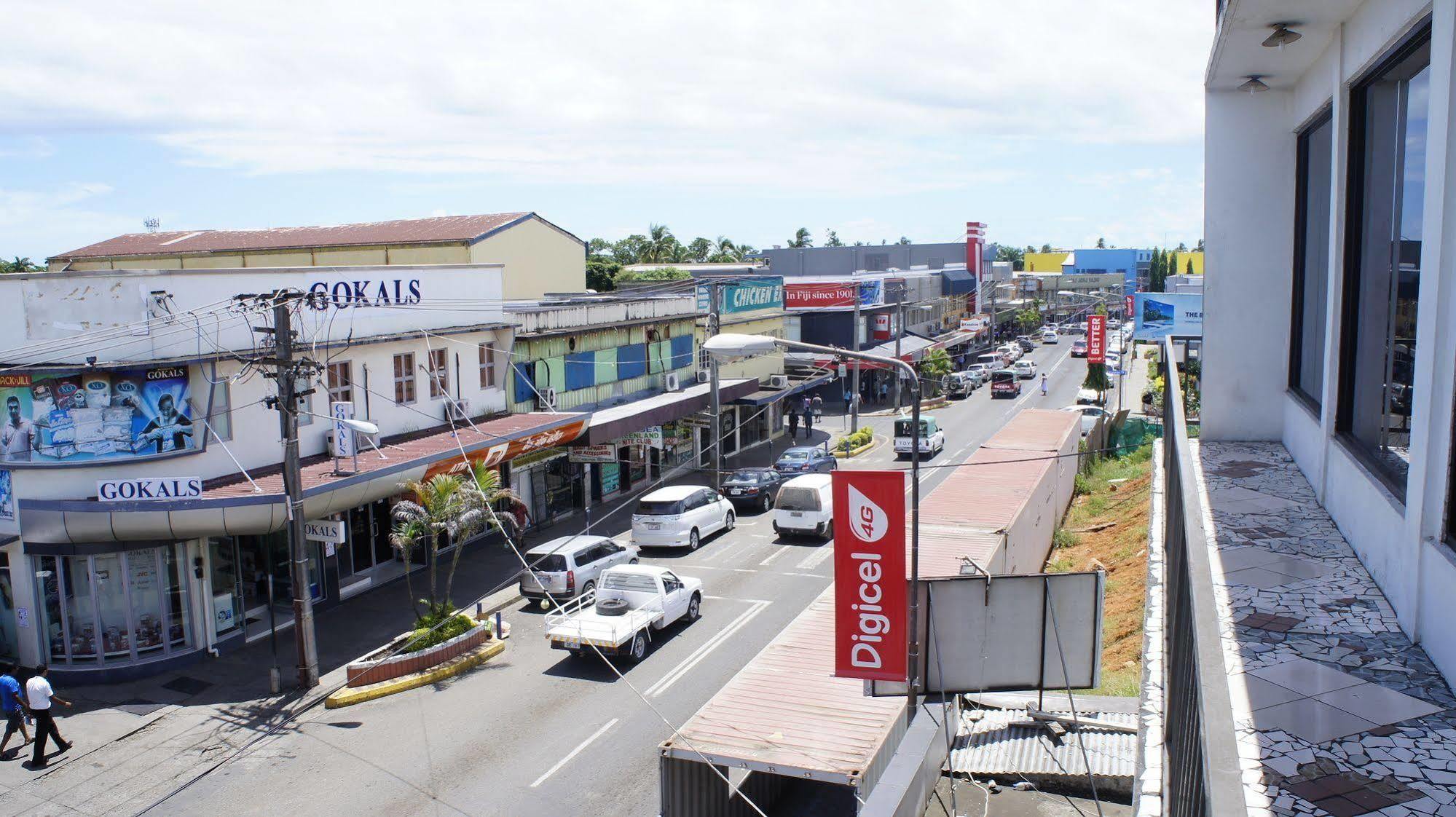 Nadi Downtown Hotel Exteriör bild